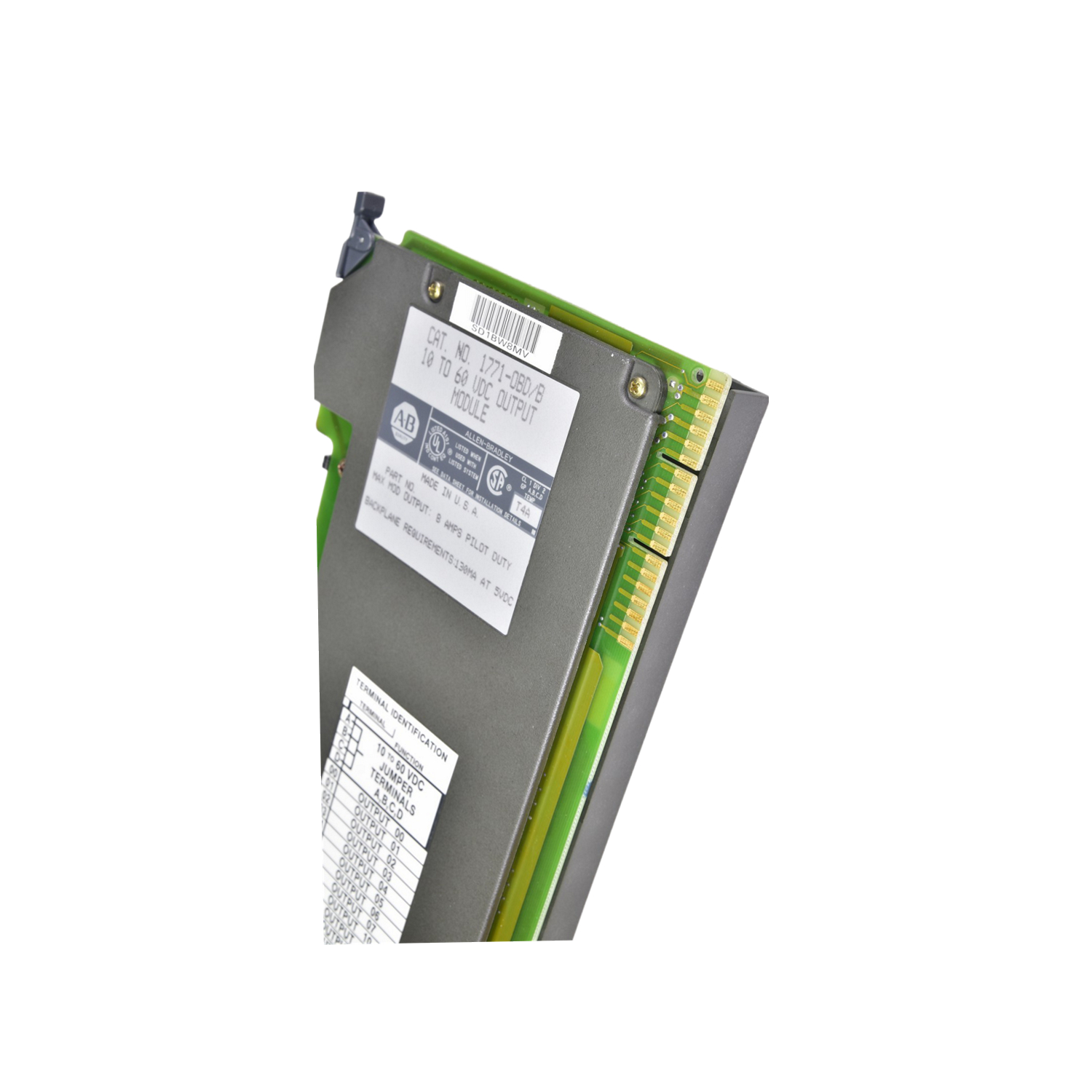 Allen-Bradley 1771-HODS Tech Specs Allen-Bradley 1771-HODS specifications and technical features